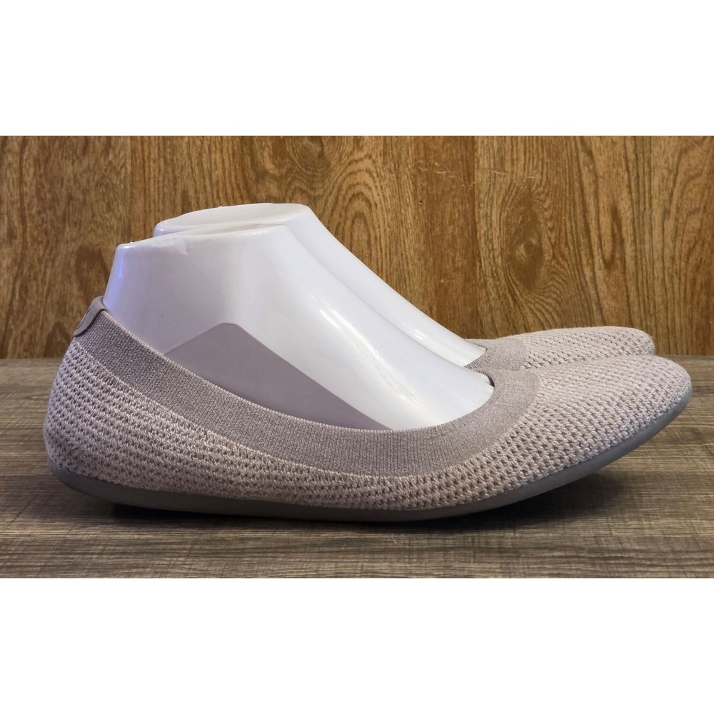 Allbirds Tree Breezers Knit‎ Ballet Flat Shoes Womens Size 10 Gray
